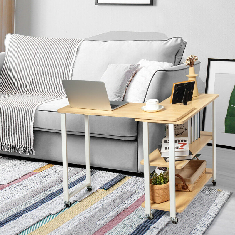 Latitude Run® Desara Wheel Nesting Tables with Storage Wayfair